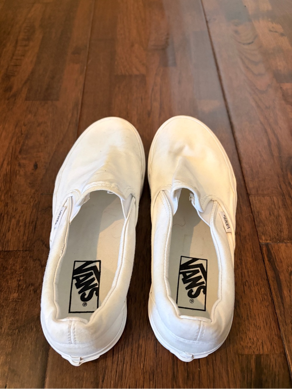 Vans Women’s Classic Slip-On Sneakers in White